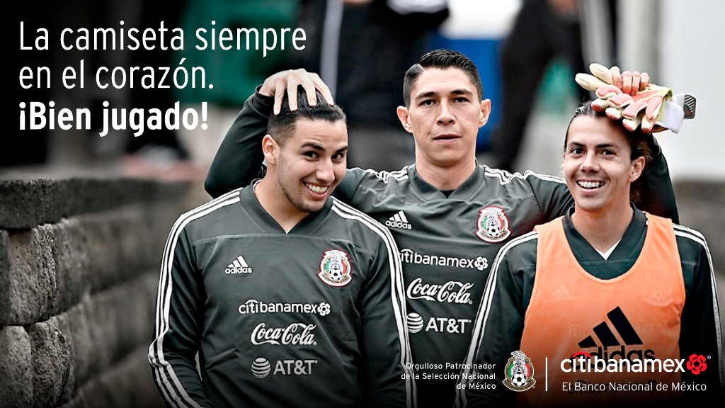 Seguiremos con ustedes en cada partido para alentar cada jugada, @miseleccionmx. ¡Gracias por su pasión! #ExperienciasCitibanamex