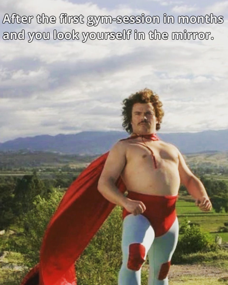 Pumping day
#WednesdayMotivation #goodtobeback #nacholibrememe
#pizzaismyweakness #memesdaily
#WednesdayWisdom 
By  <a href="/jackblack/">Jack Black</a>