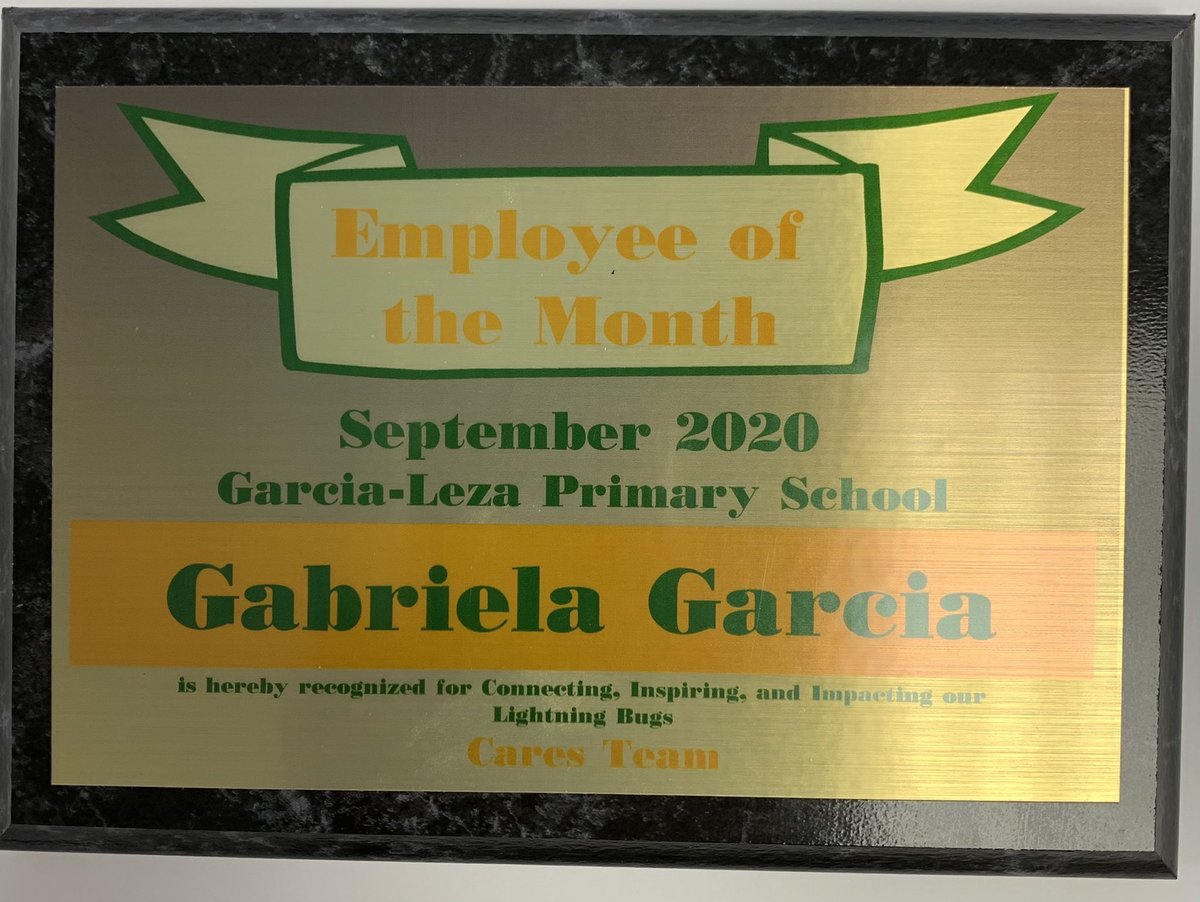 Jacquiekortz (@jacquiekortz) on Twitter photo Because we “CARES” a special visitor, <a href="/patriciarod19/">Patricia Rodriguez</a>, came to present the 1st GL Employee of the Month Leadership Matters award! Congratulations to PK teacher Ms Garcia! <a href="/GarciaLeza_AISD/">Garcia-Leza Primary</a> <a href="/PattyWillis1/">Patty Willis</a> <a href="/MsGGarcia204/">Gaby Garcia</a> <a href="/AldineISD/">Aldine ISD</a> <a href="/TwianaCollier/">Twiana Collier</a> <a href="/drgoffney/">Dr. LaTonya M. Goffney</a> <a href="/anitaperezABC/">Ana Perez</a> #CaresTeam Because we “CARES” a special visitor, <a href="/patriciarod19/">Patricia Rodriguez</a>, came to present the 1st GL Employee of the Month Leadership Matters award! Congratulations to PK teacher Ms Garcia! <a href="/GarciaLeza_AISD/">Garcia-Leza Primary</a> <a href="/PattyWillis1/">Patty Willis</a> <a href="/MsGGarcia204/">Gaby Garcia</a> <a href="/AldineISD/">Aldine ISD</a> <a href="/TwianaCollier/">Twiana Collier</a> <a href="/drgoffney/">Dr. LaTonya M. Goffney</a> <a href="/anitaperezABC/">Ana Perez</a> #CaresTeam