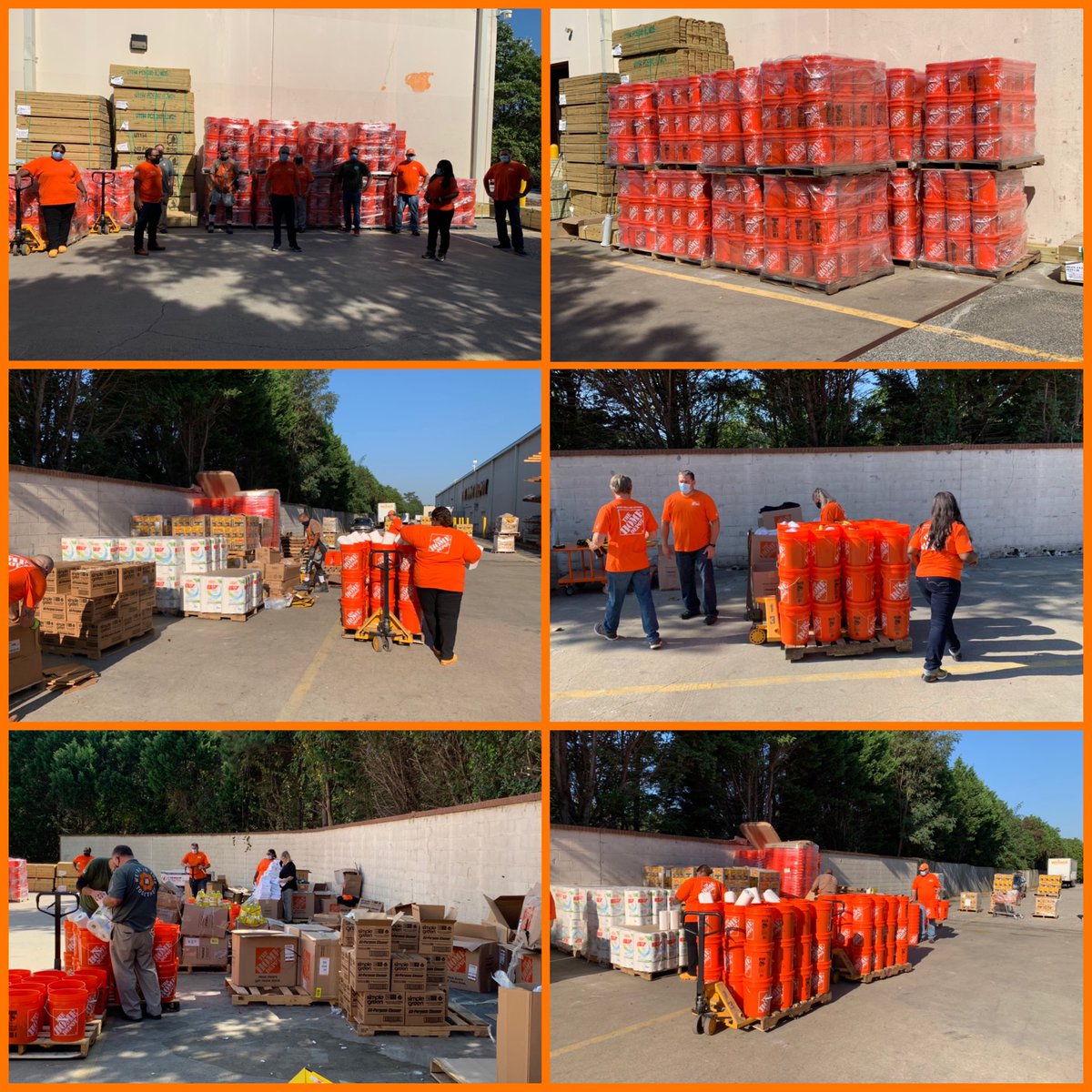 Team Depot! D118 Leadership Team partnering with Operation Blessing today. 864 emergency relief kits built for those in need! HD... giving back! Thanks to D118 leaders for the hard work today! ⁦<a href="/MccourtDonTHD/">Don Mccourt</a>⁩ ⁦<a href="/DeeByars/">DeeByars</a>⁩ ⁦<a href="/THD_HXT/">Thompson</a>⁩ ⁦