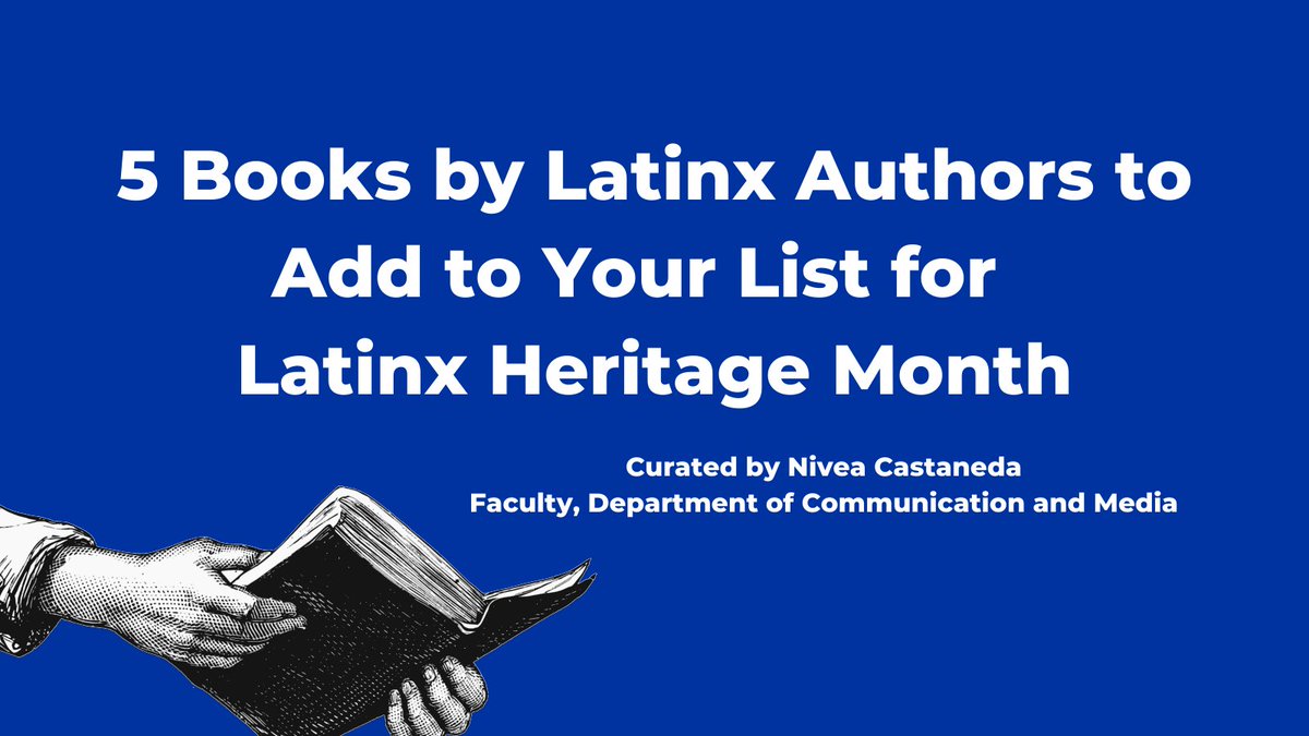 📚5 Books by Latinx Authors to Add to Your List for #LatinxHeritageMonth:
1. Sabina &amp; Corina
2. I Am Not Your Perfect Mexican Daughter
3. Mexican Gothic
4. Borderland/La Frontera: The New Mestiza
5. The House on Mango Street

Curated by <a href="/NiveaCastaneda/">Nivea Castaneda Acrey</a> 
#BoiseState #SomosBroncos