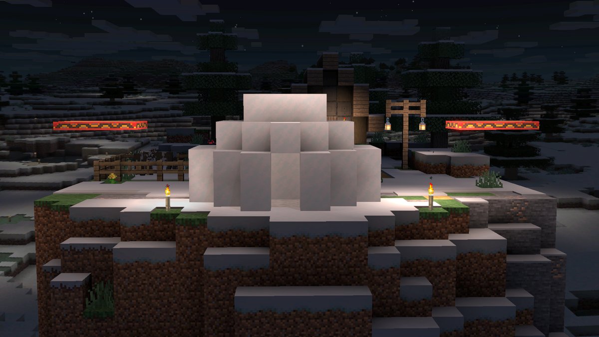 Nintendo Versus Have A Look At Another Smashbrosultimate Minecraft World Biome The Snowy Tundra A Permafrost Region Where The Ground Has Frozen Over You Can Slip Into The Igloo In Nintendo Versus Have A Look At Another Smashbrosultimate Minecraft World Biome The Snowy Tundra A Permafrost Region Where The Ground Has Frozen Over You Can Slip Into The Igloo In
