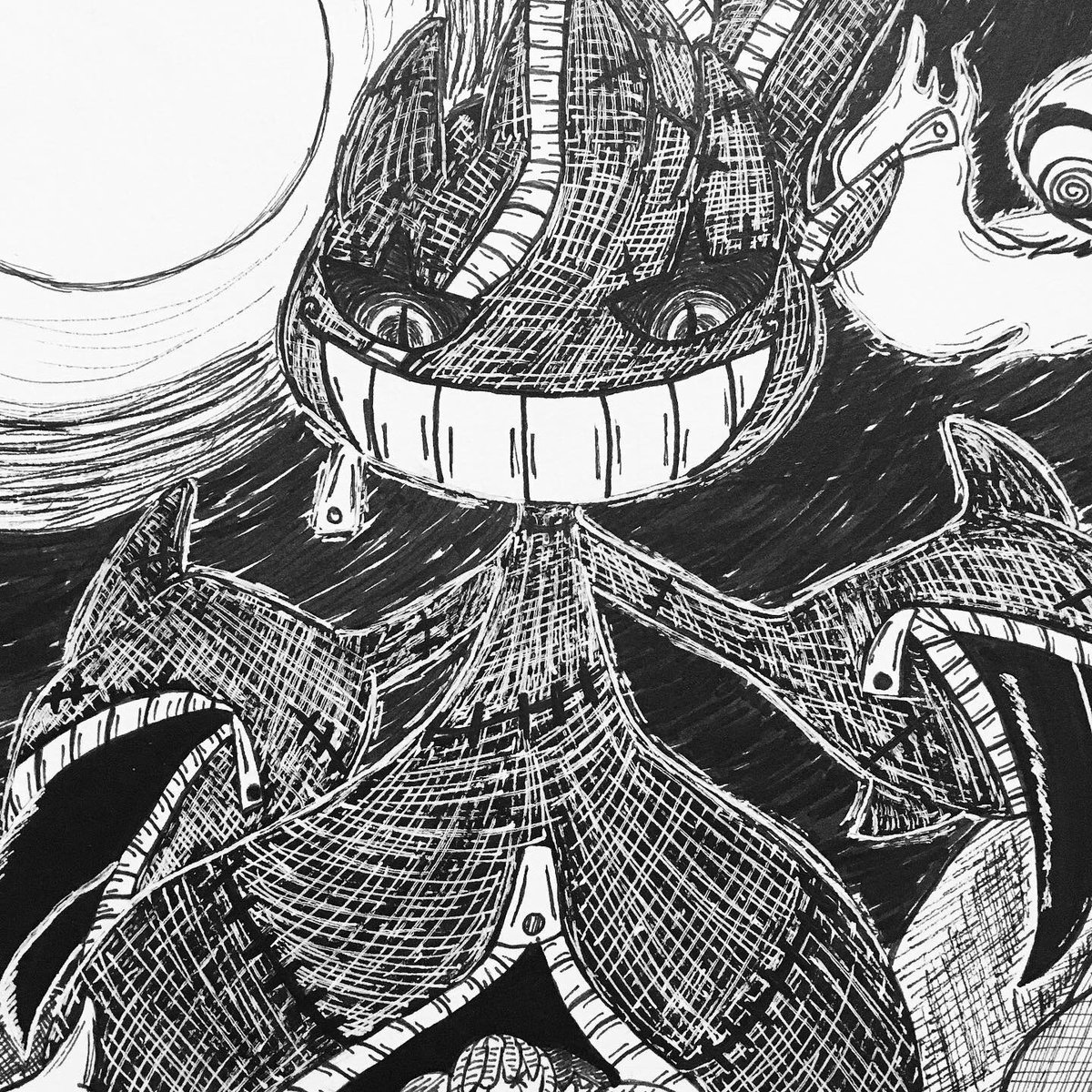 tropic_macabre's tweet photo. Y’all...I’m officially docking the ‘day whatever’ and just let it be #SeasonofSpooks cuz what is time anymore?? Lol BUT check out #MegaBanette and his crew! Totally worth all the time this took 👻✨👍 #pokemon #ghosttype #banette #shuppet #ghosttypepokemon #autumn #Octobertime https://t.co/P13s8zR1Gm