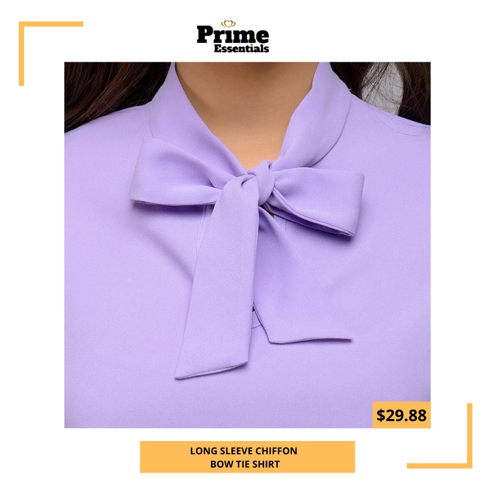 PrimeEssential1's tweet photo. LONG SLEEVE CHIFFON BOW TIE SHIRT
.
Product Material:
👉Material: Polyester
👉Clothing Length: REGULAR
👉Collar: Bow
👉Sleeve Length(cm): Full
👉Style: Casual
👉Fabric Type: Chiffon
.
.
Visit: https://t.co/4Zj6xR5Q9F
.
.
#primeessentials #Bowtieshirt https://t.co/MdooHoiEZn