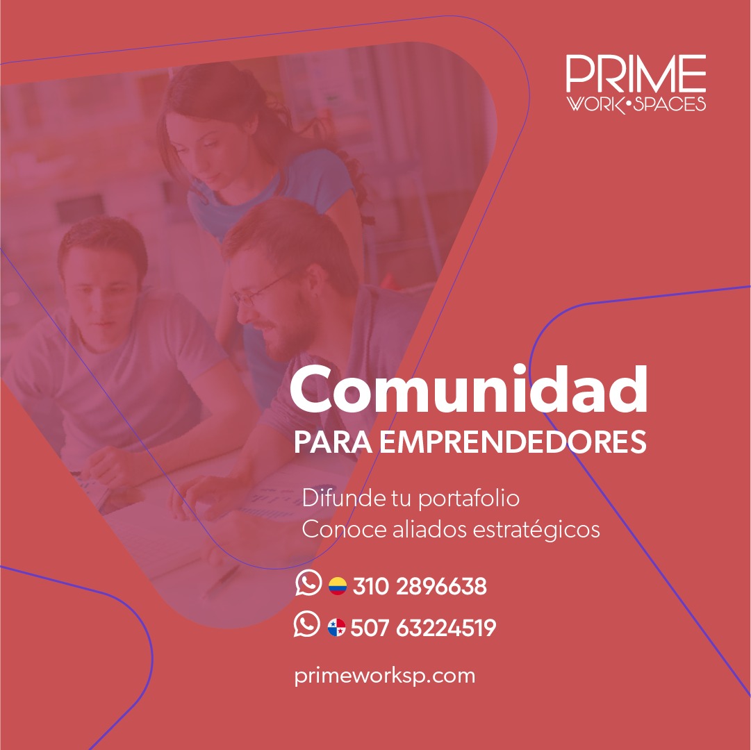 PrimeWorkSpaces's tweet image. La transformación digital pide nuevos aliados estratégicos y un ambiente que nutra tus ideas: Comunidad PWS quiere verte crecer.
.
primeworksp.com/register/
.
#bogota #colombia #comunidad #speaker #charla #webinar #negocios #networking