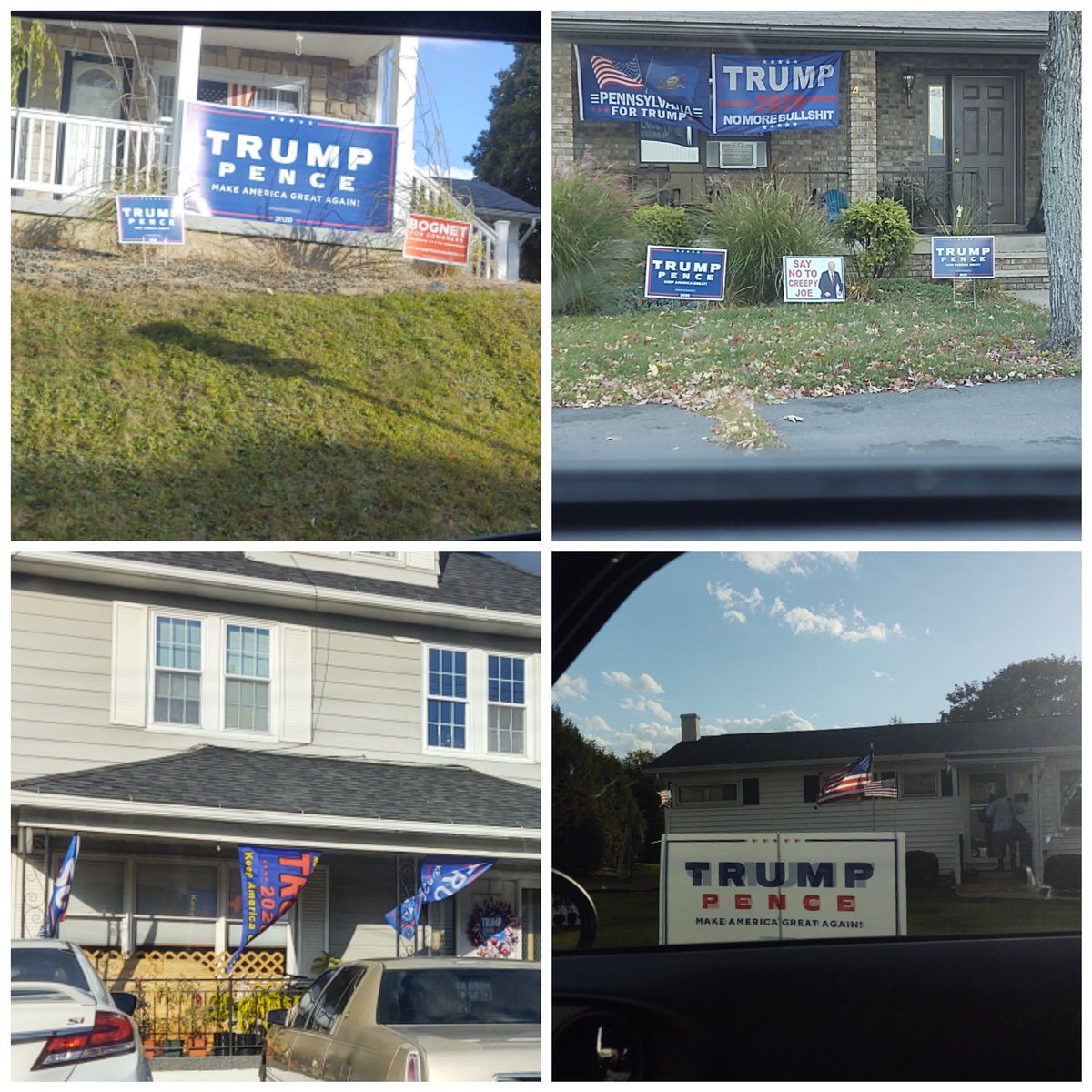 OtterlyQ's tweet photo. I don't know if Halloween is officially cancelled but it's nice to see people are going ALL out with their SPOOKY Halloween decorating. #grabhimbythevote #voteforrbg #VoteHimOut https://t.co/u9u5H89Eik