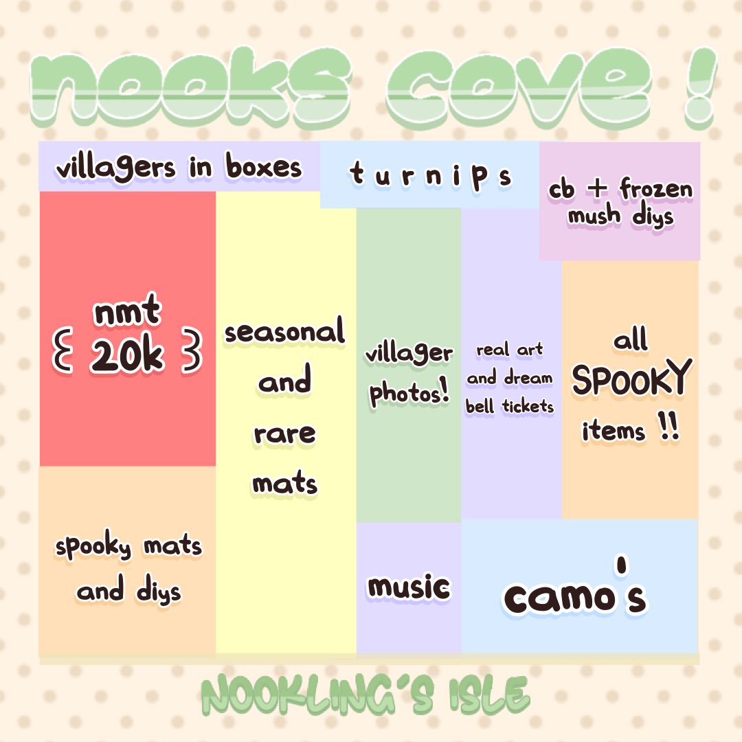 etherealdiscord's tweet image. Island Raids!

-Are you ready for Spooky Season? Well come and get your full of spooky items over at Nookling’s Isle!

Join at discord.gg/nooklings and have a chance to visit NooksCove!

#AnimalCrossingNewHorizons #Halloween #IslandRaid #FreeItems #discord #tiktok