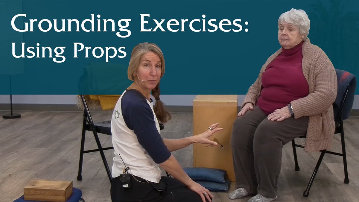 Today on The Hub! Amy and Elaine talk about how props have added a new dimension to Elaine's adaptive yoga practice: youtu.be/wLsWIiCuQBY