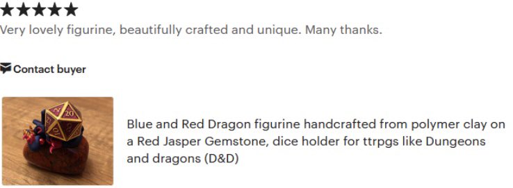 Got a sweet review that totally made my day today 🥺😭😊