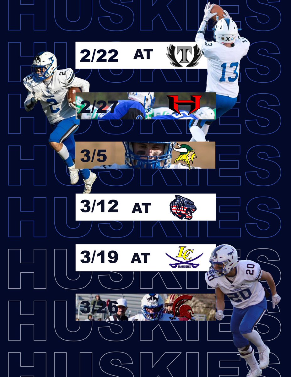 CoachWheels1's tweet photo. ❕SPRING SCHEDULE RELEASE❕

Highlights include:

#mondaynightfootball vs @DHS_TITAN_FB

Saturday DAY GAME ☀️ vs rival @HeritagePrideFB 

First ever matchup with @IndyHSFootball 

And battles 💪💪💪 with @FBvikingstrong, @LoudounCountyFB, and @BroadRunFB. 

Hurry up Spring!!! https://t.co/QPWE9Ht8GR