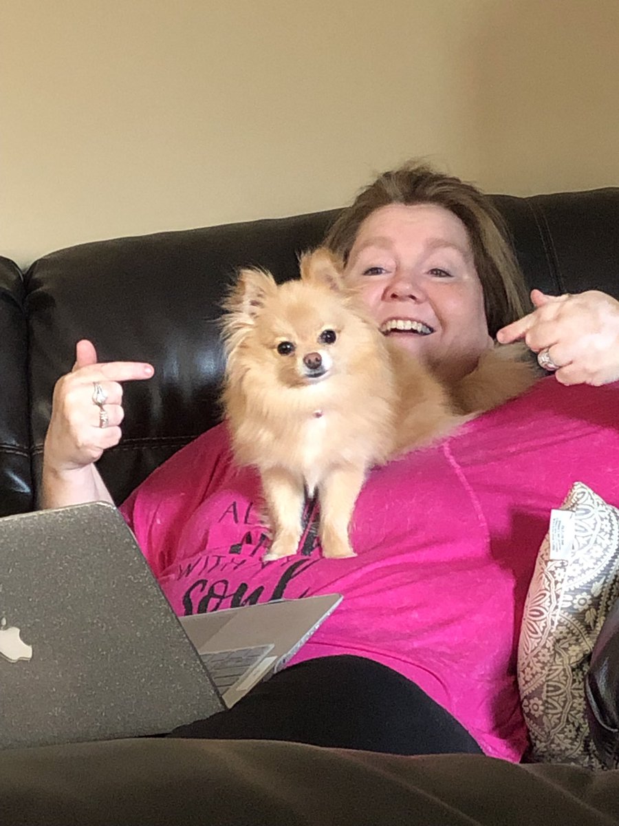 I 💗my furbabies- Sadie and Ellie! 🐾🐾🐾 @CenterWabash #WVECEL2020