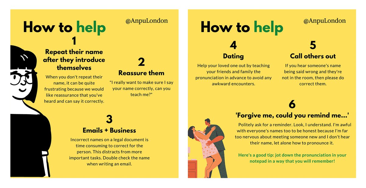 AnpuLondon's tweet image. An educational resource I made for respecting ethnic names. I thought I’d create a shareable resource so that it can help people and empower.