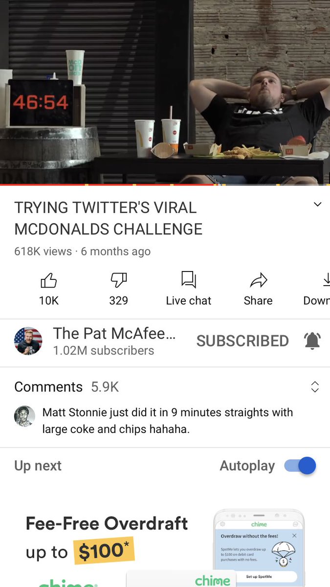 Fumblee's tweet image. #oneofmcafeesmillion #oneofmcafeesmillions #forthebrand @PatMcAfeeShow #mcafeemafia Thanks for the content and keep it up!