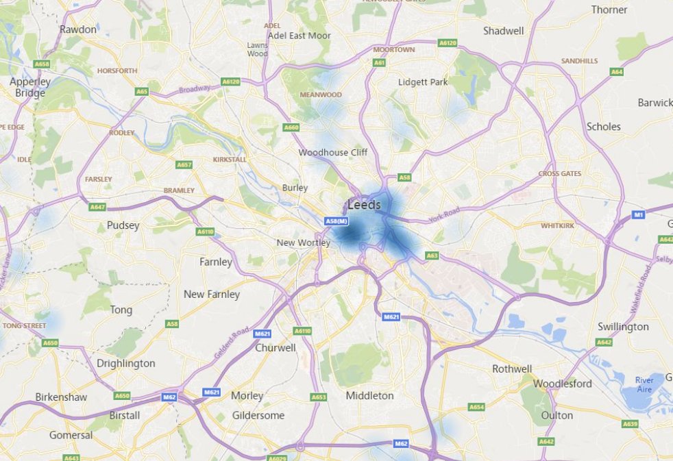 In Leeds it's all city centre. Flats, flats, flats, flats, flats, innit. I've written at great length over the past decade about how that decision was taken and what was built as a result. So the data feels right.