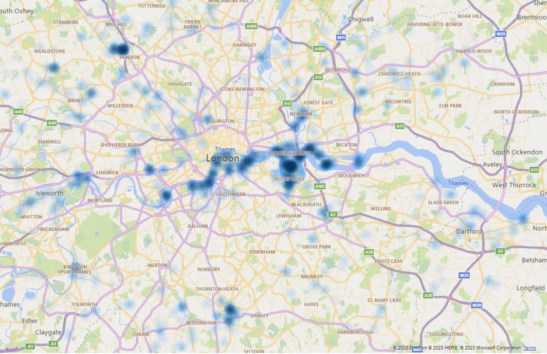 But my favourite is London. Flats all along the river from Battersea to the Thames barrier. And Newham, Croydon, and near Collindale tube station for reasons someone local would know.