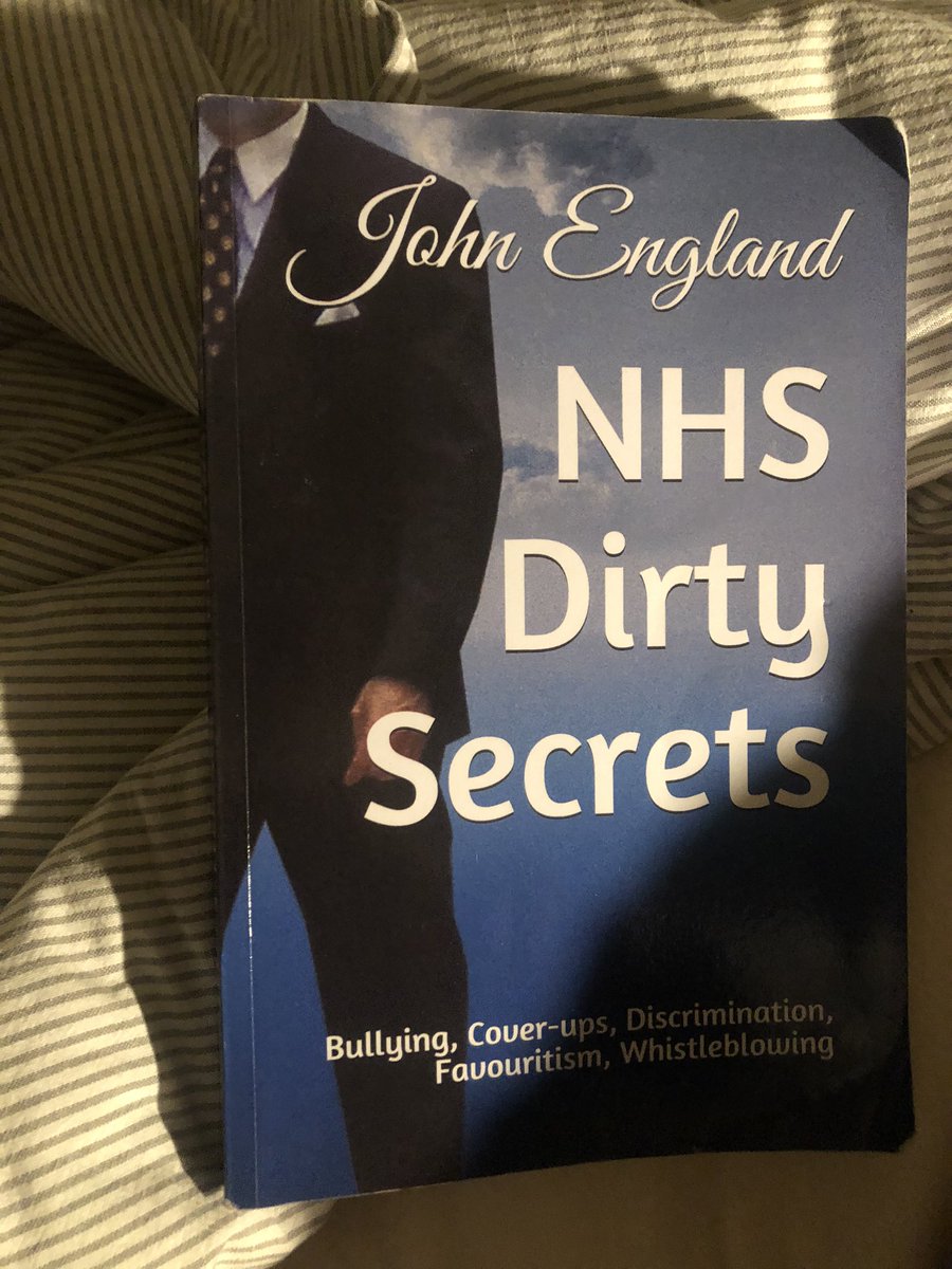@nhsDirtySecrets @NHSwhistleblowr @peter__duffy , does it make you feel vindicated or deeply distressed (or both?) to know medics suffering like you all did @BetsiCadwaladr? Leaving through this now. Lent the other 2 books to others so they know they aren’t alone. @do_wales