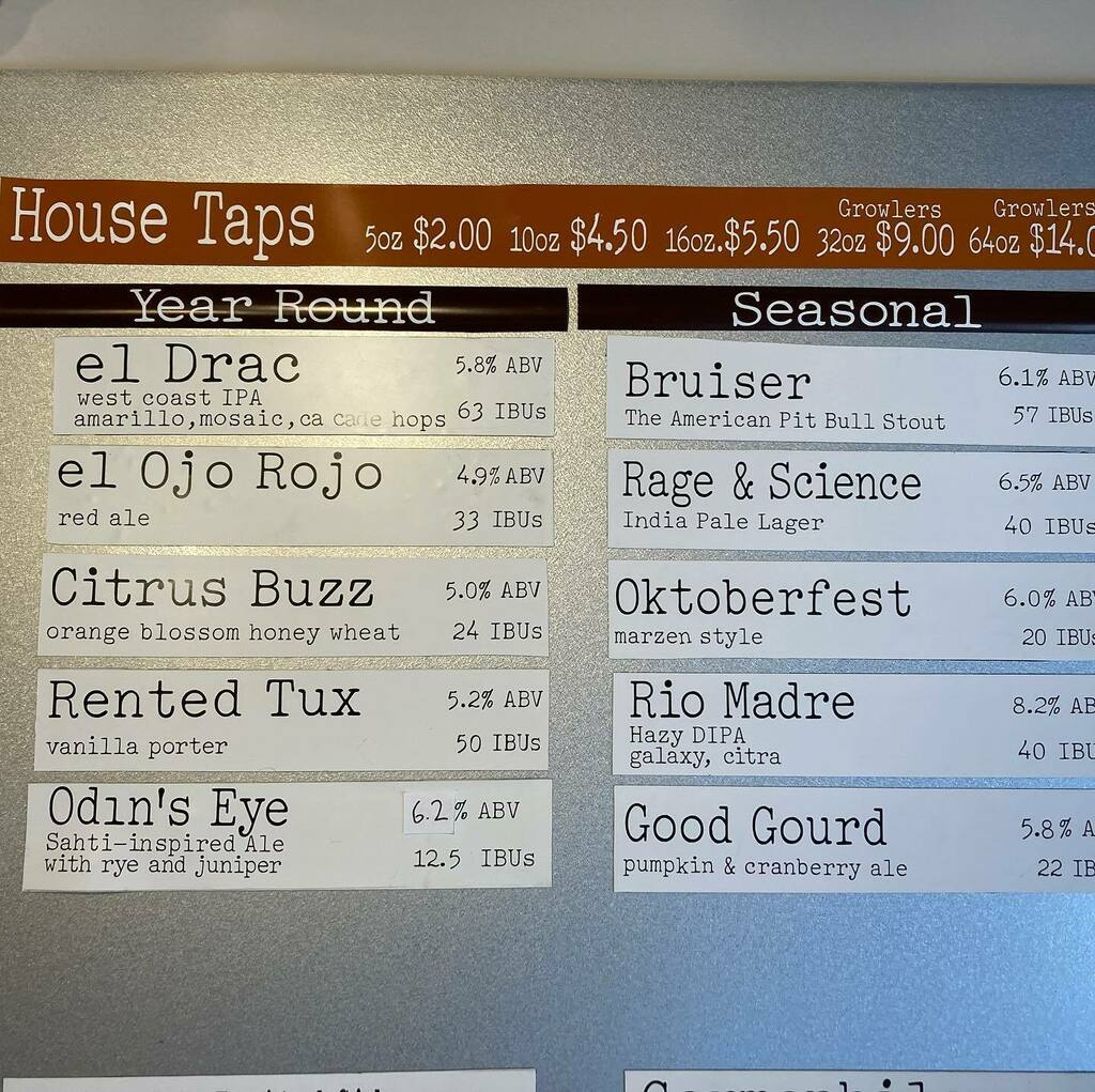 I’m so happy to have 10(!) beers back on tap at @thirstyeyebrew. So many delicious flavors to choose from including our Hazy DIPA for NMIPAC, Oktoberfest, and pumpkin+cranberry ale. https://t.co/rVRz1rHGpA
