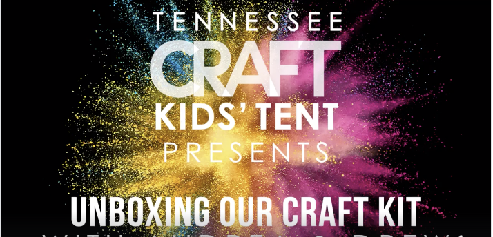 We’re so excited to share our brand new craft kit, available now at tennesseecraft.org/events/craft-f…! Watch Andrea and Drew open their box to see all of the fun activities we have in store for our youngest virtual fair goers! facebook.com/TennesseeCraft…
