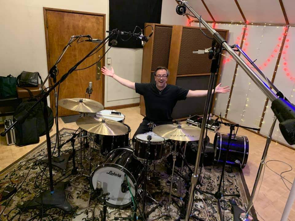 Work is progressing well on the new Dolenz Sings Nesmith album, which 7A Records hope to release early next year. There’s an old saying: “If you don’t have a good drum sound, you don’t have a record.”  Well...thanks  to  Christopher Allis we now have amazing drums on the album!