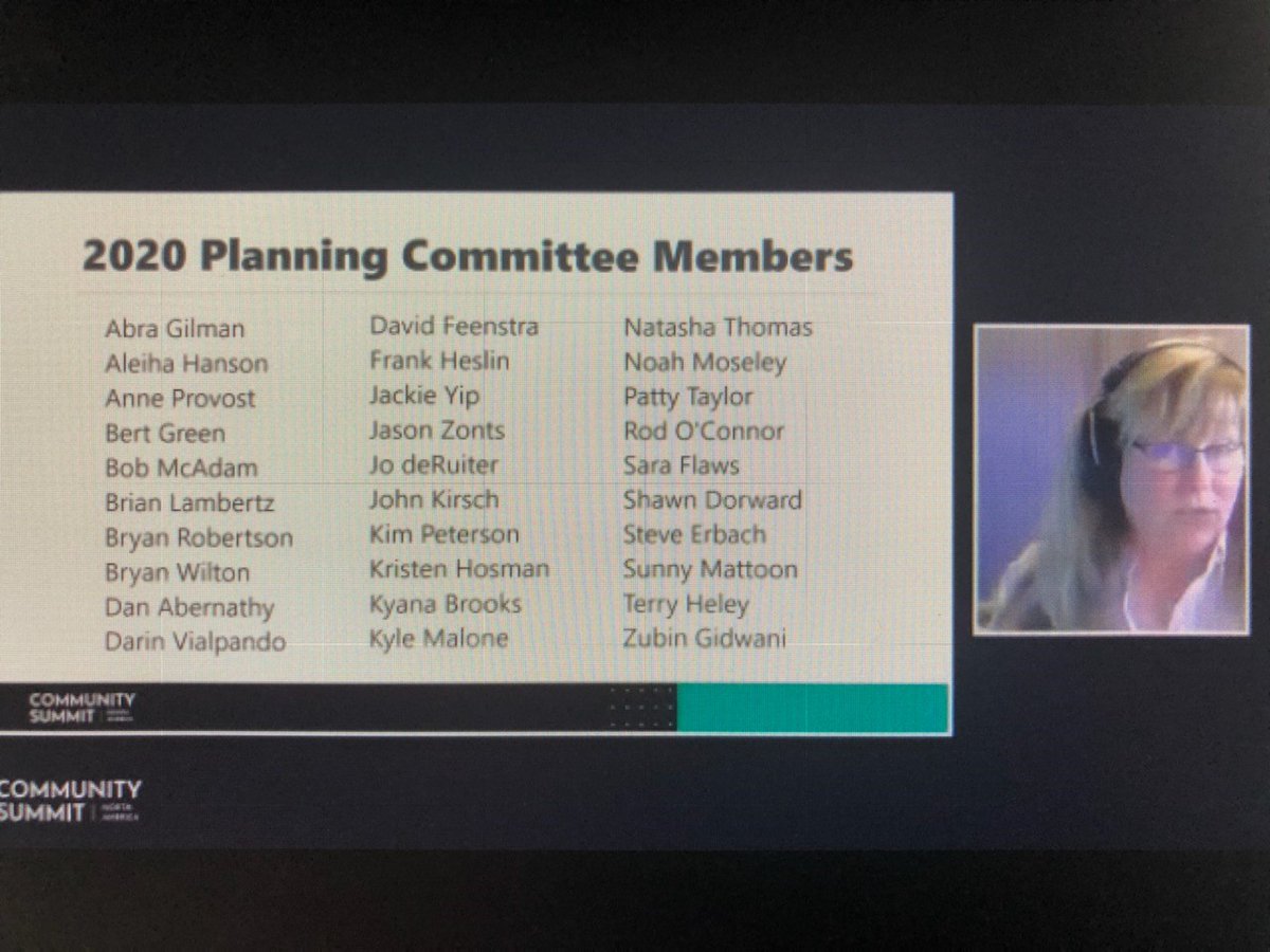 Shoutout to all the #GPUG planning committee peeps! Changing gears from in-person to virtual #CommunitySummitNA with a short period of time is no easy task! #MSDynGP #IamDynGP
