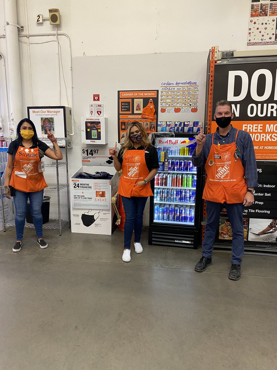 Recognizing Virginia as our Cashier of the Month for September at 3318!  Awesome metrics!  Thank you for all you do. @thdsaltarelli <a href="/TonjaBarnicle/">Tonja Barnicle</a>