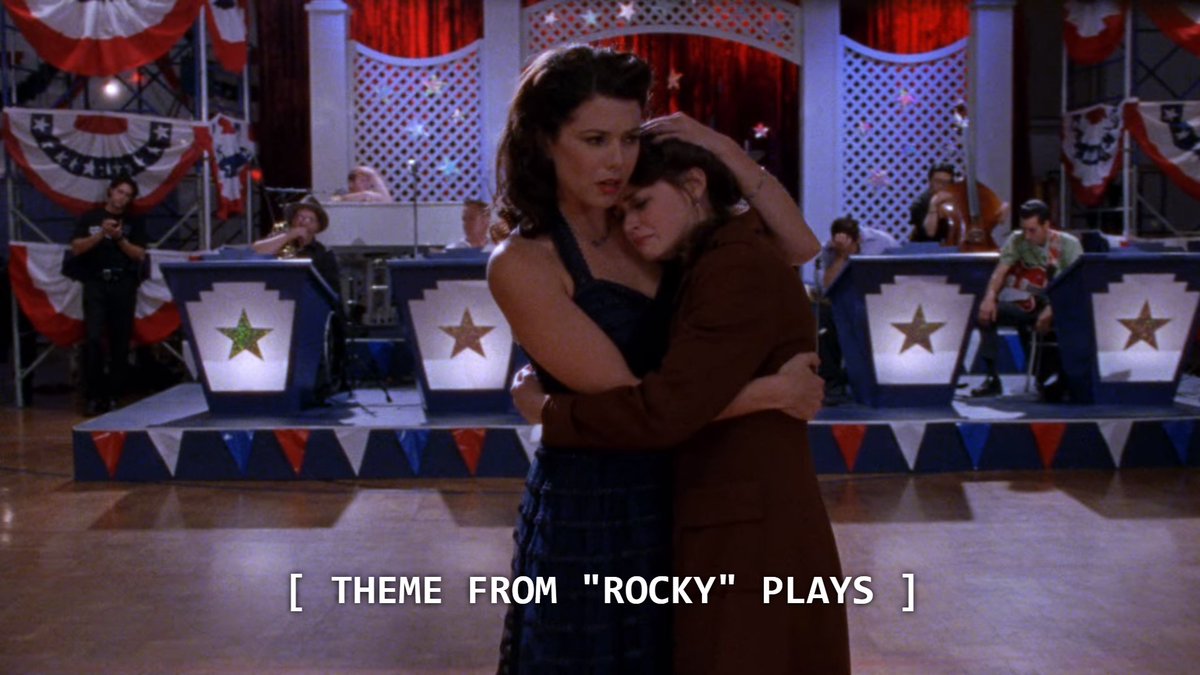 this really sums up the show actually.  #gilmoregirls