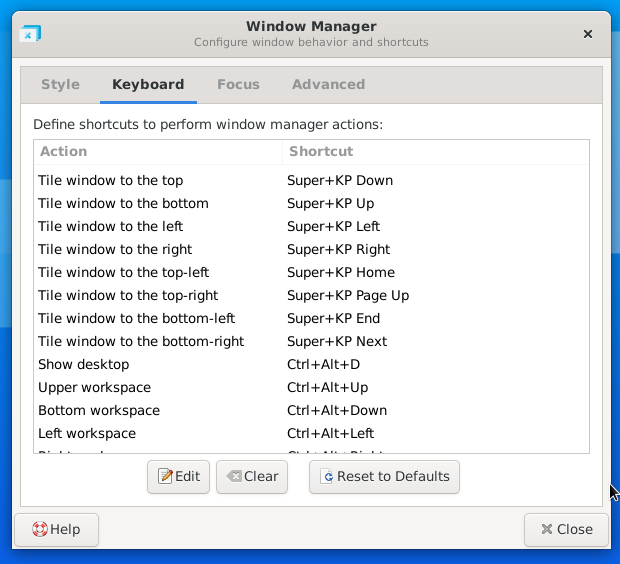 XfceNation's tweet photo. Coming in #Xfce 4.16: Default shortcuts for window tiling have been added using the Super + Numberpad Keys. Thanks Simon Steinbeiß (@simonsteinbeiss). #XfceBugFix #XfceUX #XfceDevelopment #Xfce416
https://t.co/kAauxTMtKR
You too can #ContributeToXfce https://t.co/pw71Yw2slf https://t.co/SZ6Xfv4pec