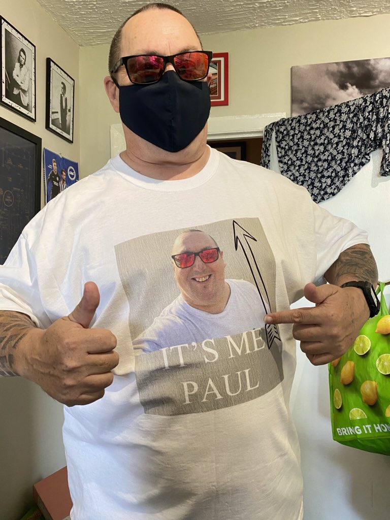 <a href="/BigFashionista/">Kellie Brown</a> I wear this T-shirt now when out and about. Just in case, you know, I might bump into someone I know out shopping!