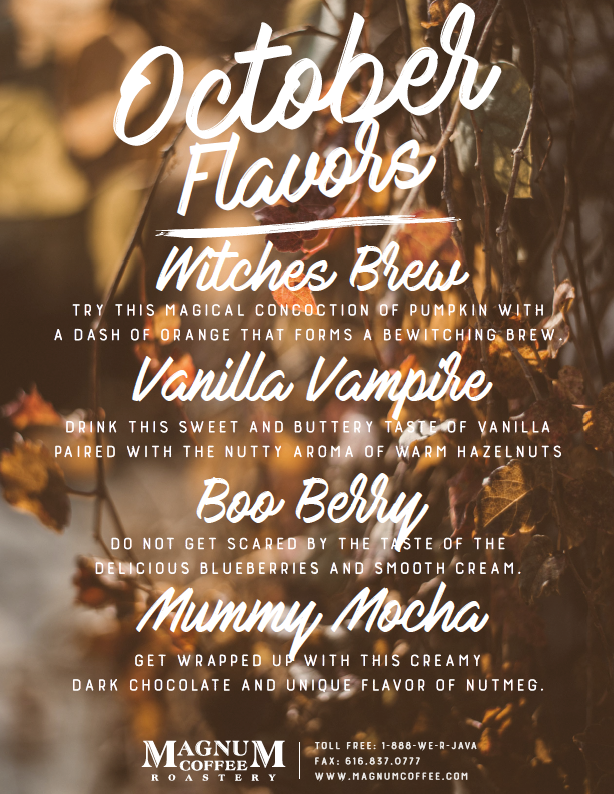 MagnumExotics's tweet photo. NEW #coffeeflavors flying at you π COMMENT which you would try first! From our fall selections at our Las #VegasStore & October offerings at our Nunica Store...
βοΈβοΈβοΈ
#MagnumCoffee #fallflavors #tastefall #TasteoftheExotic #coffeetime #flavoredcoffee #VegasCafe #MichiganCafe https://t.co/DzzVI5rj6T