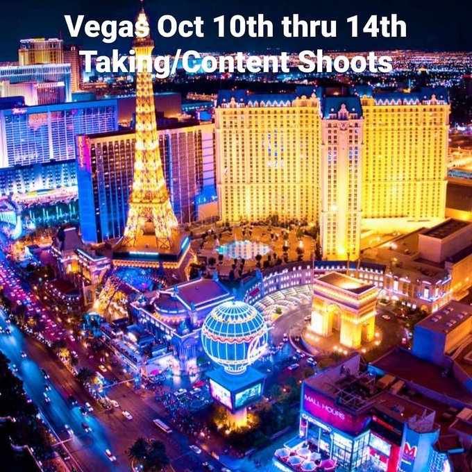 Vegas I hear u kallin see y'all Saturday afternoon https://t.co/Ev0GwAWrcc
