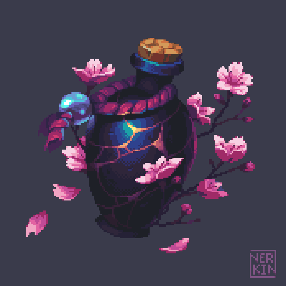 Potions🌸 #pixelart #digitalart #sameartist