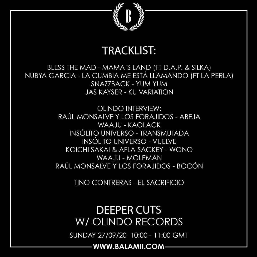 Such a pleasure to be invited on to <a href="/KarlBosMusic/">Karl Bos</a>’s excellent Deeper Cuts <a href="/Balamii/">Balamii</a> show to talk about the label’s origins and development. Featuring music from <a href="/Waajumusic/">Waaju</a> <a href="/koichisakai/">Koichi Sakai</a> <a href="/Insolitouniver1/">Insolitouniverso</a> &amp; <a href="/MyLosForajidos/">Raúl Monsalve y los Forajidos</a>.

🔊 m.mixcloud.com/balamii/deeper…