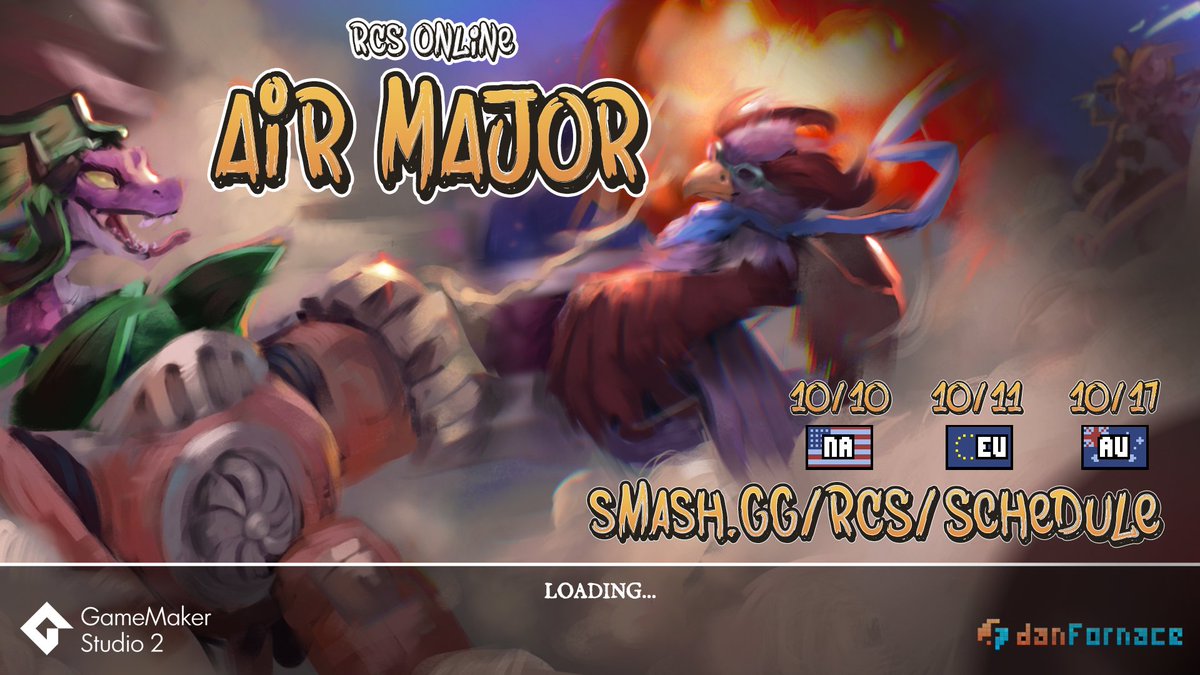 rivals of aether on twitter the rcs air majors start this weekend with na on saturday and eu on sunday all participants will receive champion wrastor and competitors who reach phase 2 twitter