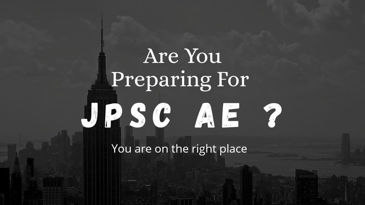 shashi_2219's tweet photo. JPSC AE MAINS  #JPSCAE #JPSC_AE_Online    https://t.co/eT4xJtGSyF via @YouTube. https://t.co/hX7KjAOozF