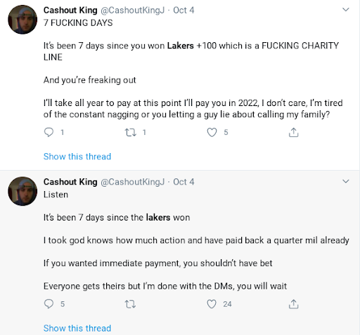 As of today, Justin has still NOT paid out winners. When asked about payment, he deflects and says he needs more time. While some people have received partial payment (I received 20k out of 135k owed) he has NOT provided any information for when/how he will pay the rest.