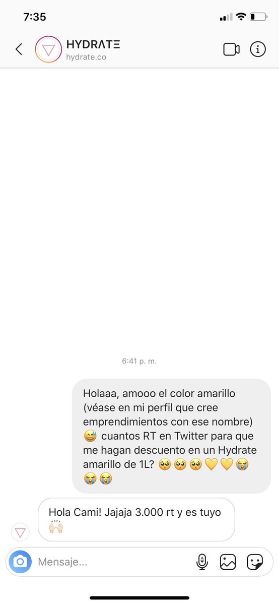HOY POR MI MAÑANA POR TIIII 😭😭💛💛 RT PORFAAAA YO SIEMPRE LE DOY AL DE TODOS LOS QUE PIDEN MM