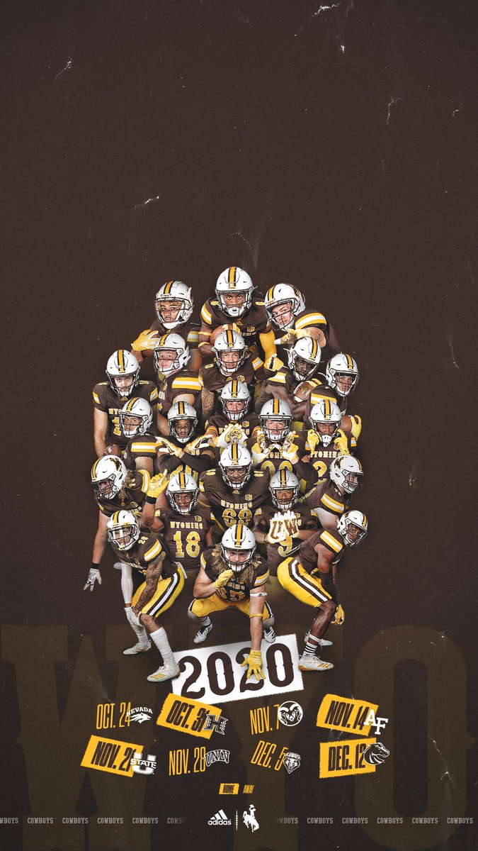 🤠🏈 2020 Schedule 📲 

#RideForTheBrand // #WallpaperWednesday