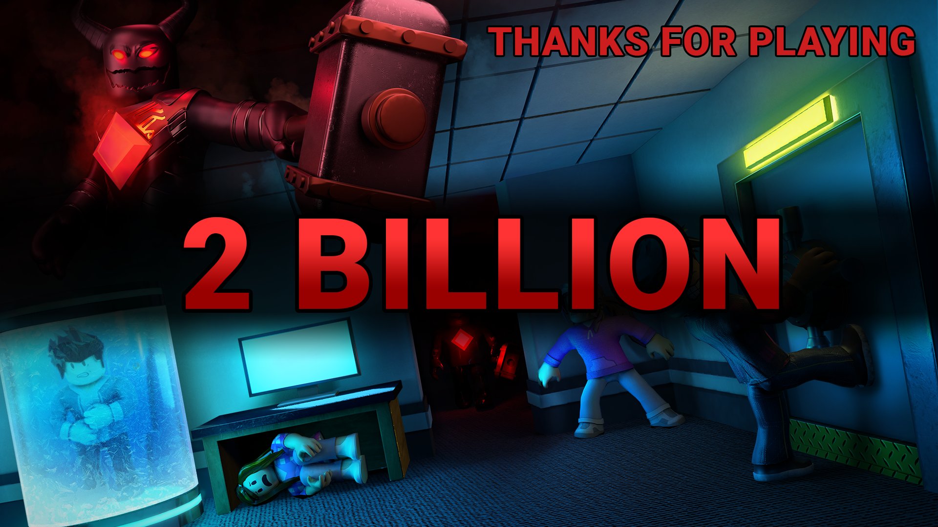 Andrew MrWindy Willeitner on X: Today Flee the Facility reached 2  BILLION visits!🥳 It's been just over 3 years since the game released and  I'm glad to see players still enjoying it