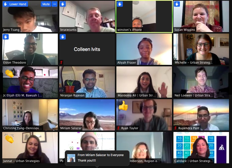 UrbStrat's tweet photo. Thanks to everyone who came out! We had a lot of fun socializing in fun feats of trivia and skill-testing games and winning fabulous prizes. #OPPI2020 https://t.co/xTbHfFtnut