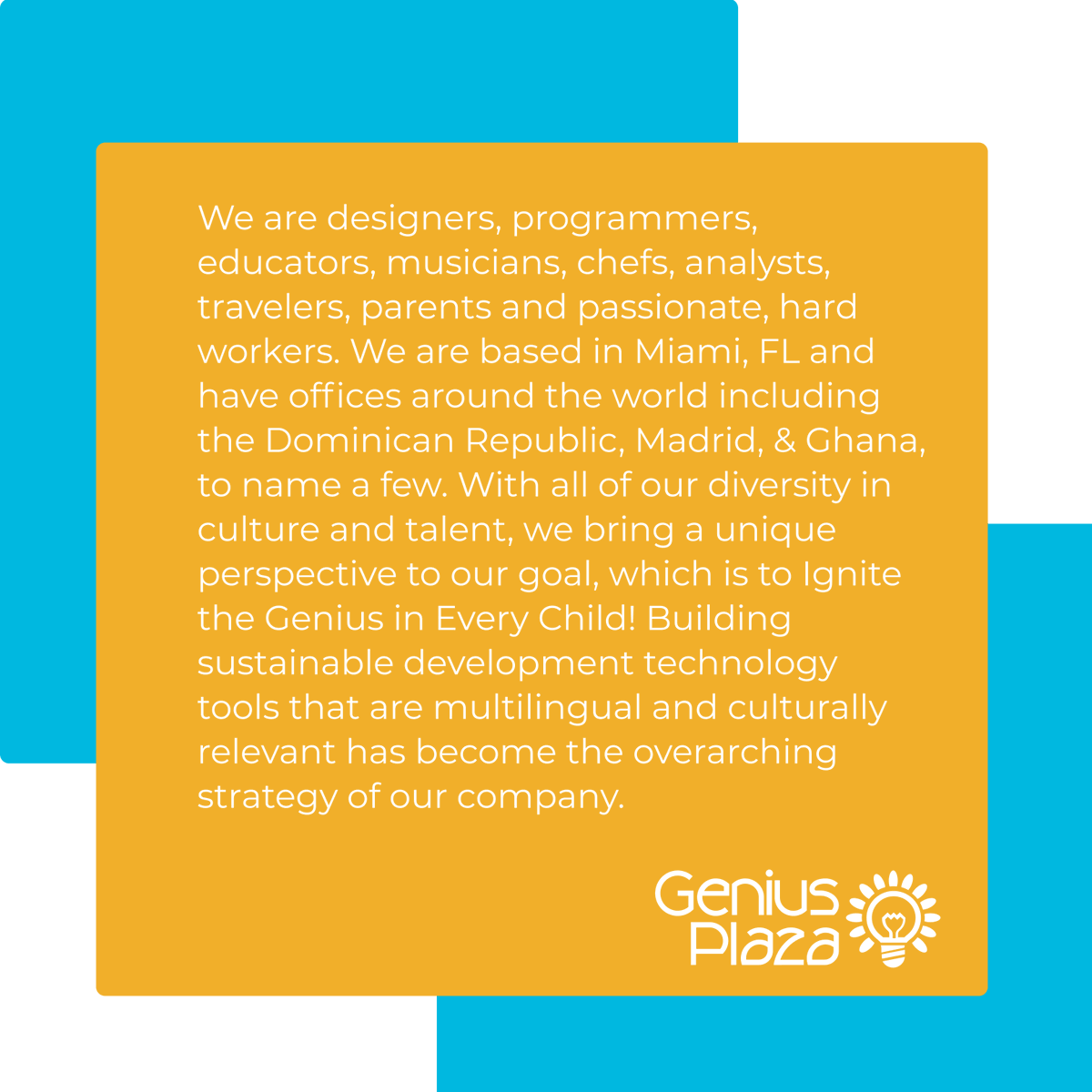 Genius Plaza tweet media