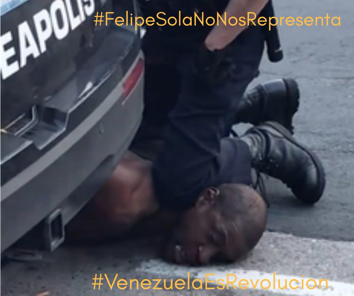 🤔Con quién voto
Felipe Sola 🇦🇷  en contra #Venezuela?

🇺🇸 EEUU De #TrumpAsesino 
💀 Asesinatos por Violencia Institucional:
33,5 personas asesinadas por la policía por cada 10M de habitantes (la mayor tasa del mundo)

#FelipeSolaNoNosRepresenta
#VenezuelaEsRevolucion