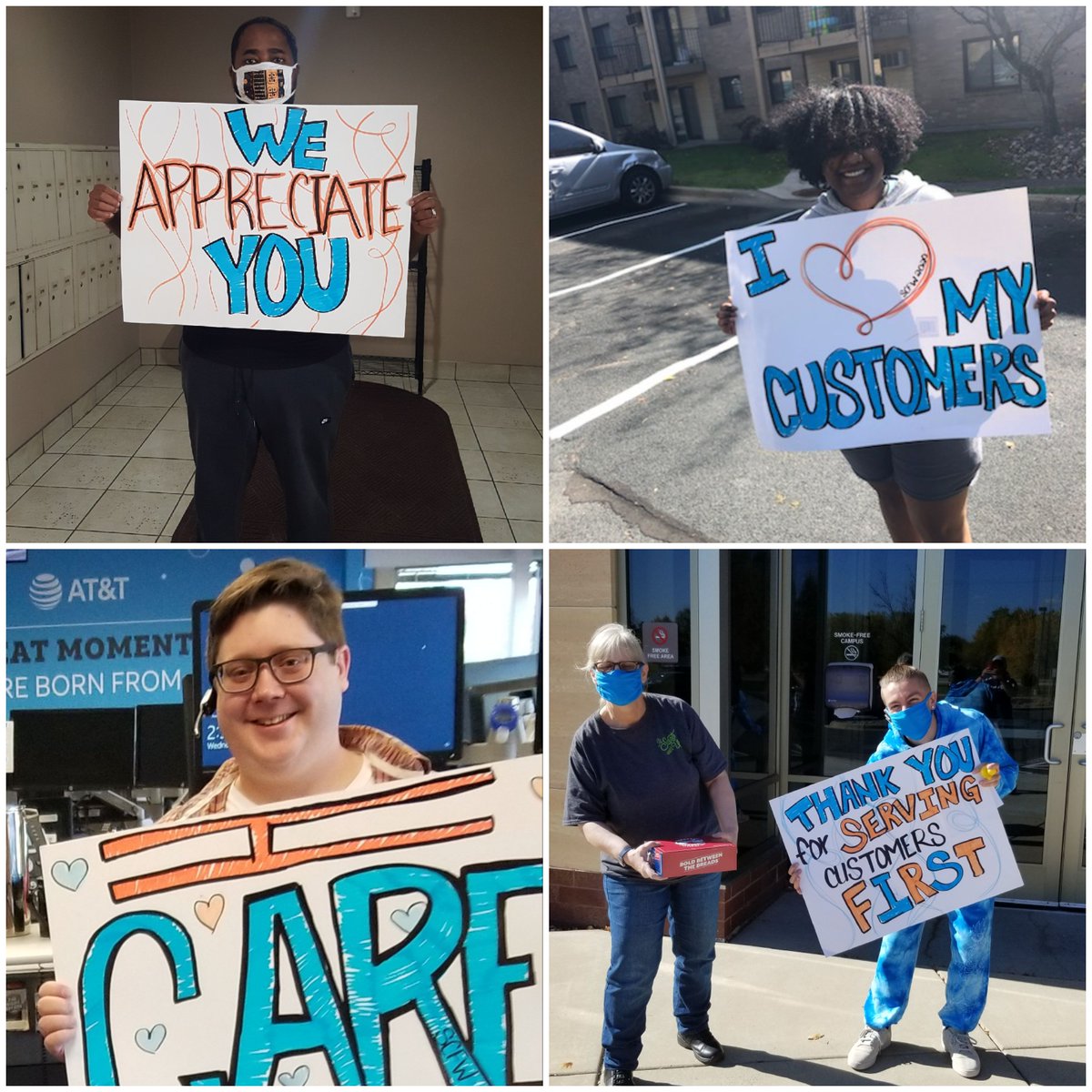 EdenPrairieMDU's tweet image. #CustomerServiceWeek @ATT @BuffyLink5 @ZaerrsZoo #ATTlife #MDUnique