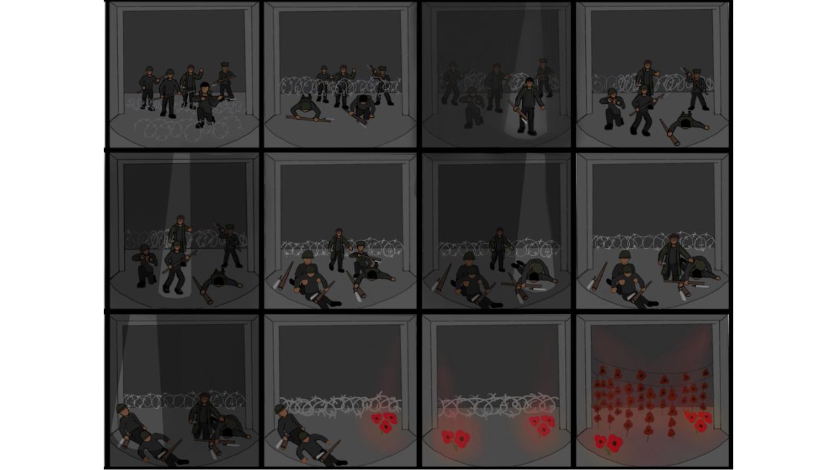 had a great time designing and creating this choreographed performance with a great team set to and inspired by John Taverns 'The Protecting Veil'