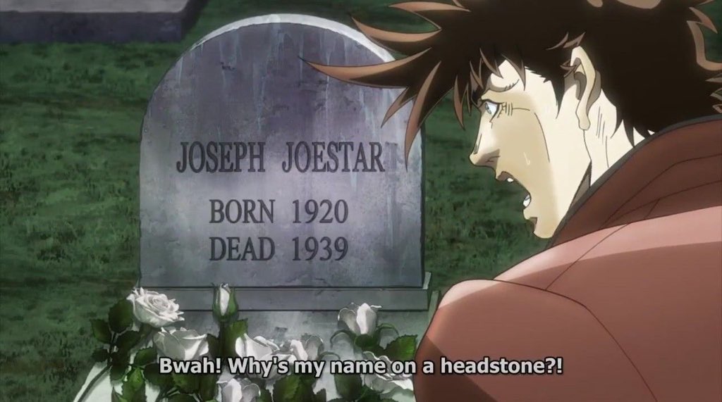 // battle tendency spoilersbuggy  joseph going to see their own graves SSHSKSBDKDLDLD