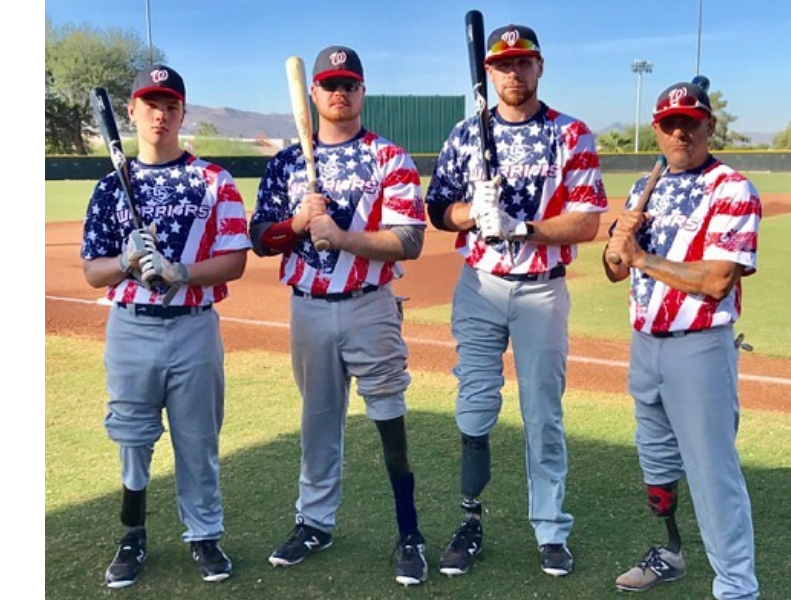 sportsandchange's tweet photo. Good read via @_Amplitude_ highlighting @LSWarriorsTeam, the "Best Amputee Baseball Team Ever" 
https://t.co/ZVJLeaMz3t 

#adaptivesports #disability #amputee #baseball https://t.co/yFeCItLZWV
