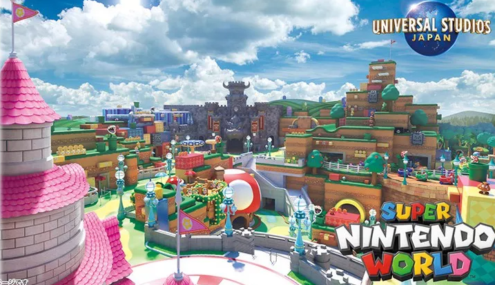 JVCom's tweet image. Here we go ! Le Super Nintendo World d'Osaka ouvre ses portes au printemps 2021 !