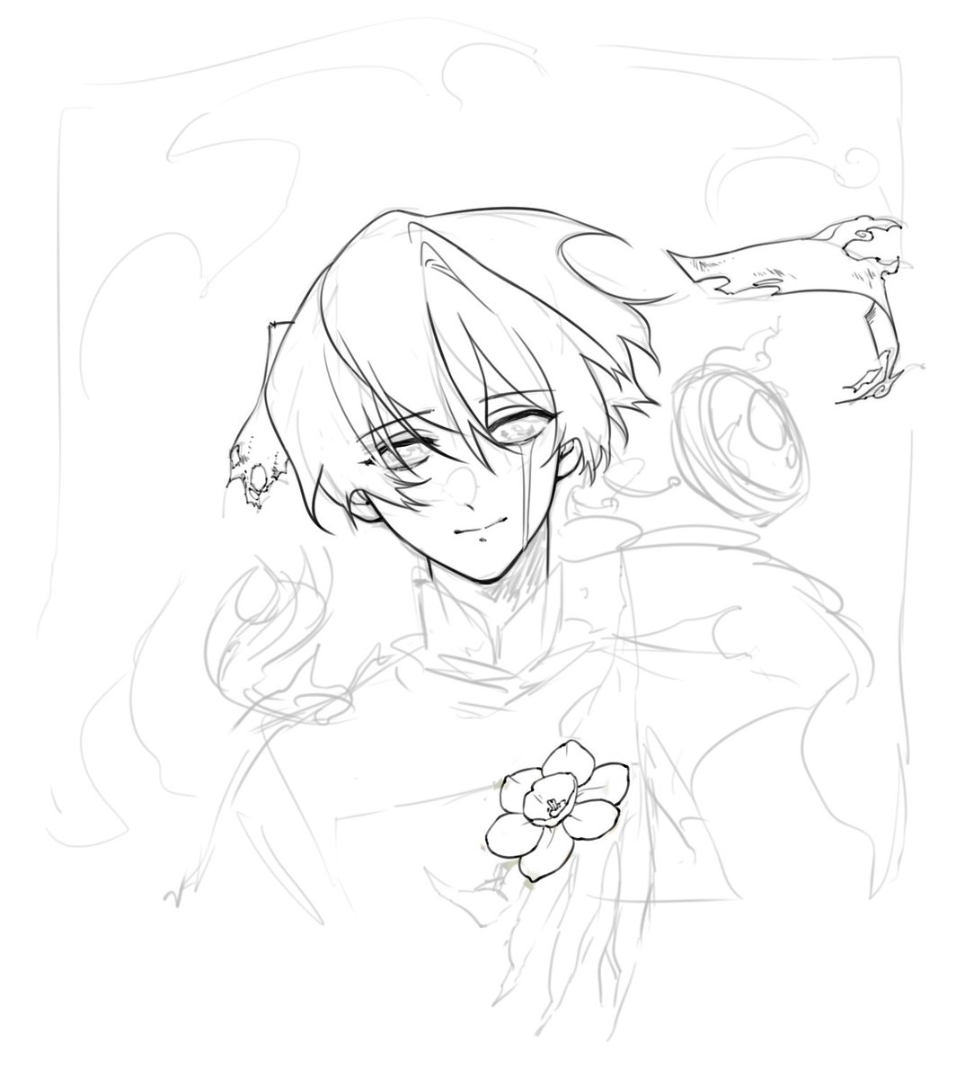 i think im starting to get a hang on a artstyle. also takei's style rubbed on me hard