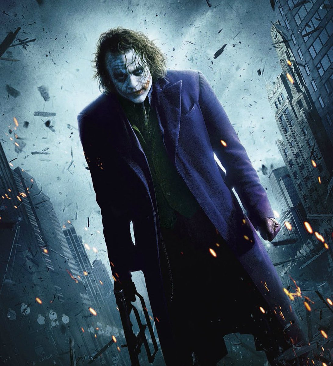 The Dark Knight is a great example. Batman does not get involved because the Joker is evil. Batman acts because of the chaos that the Joker creates. The hero is the antidote to chaos.Since chaos, rather than evil, is what makes a villain...