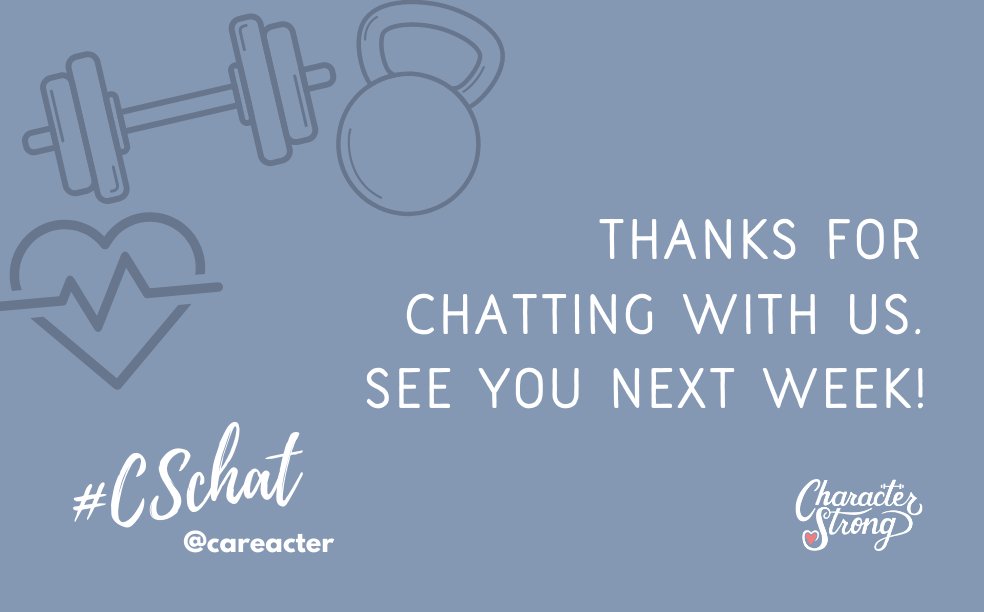 Thank you for tuning into this week's #CSchat! This will be the last of its kind, but we are excited to continue connecting with you all in different ways 💙