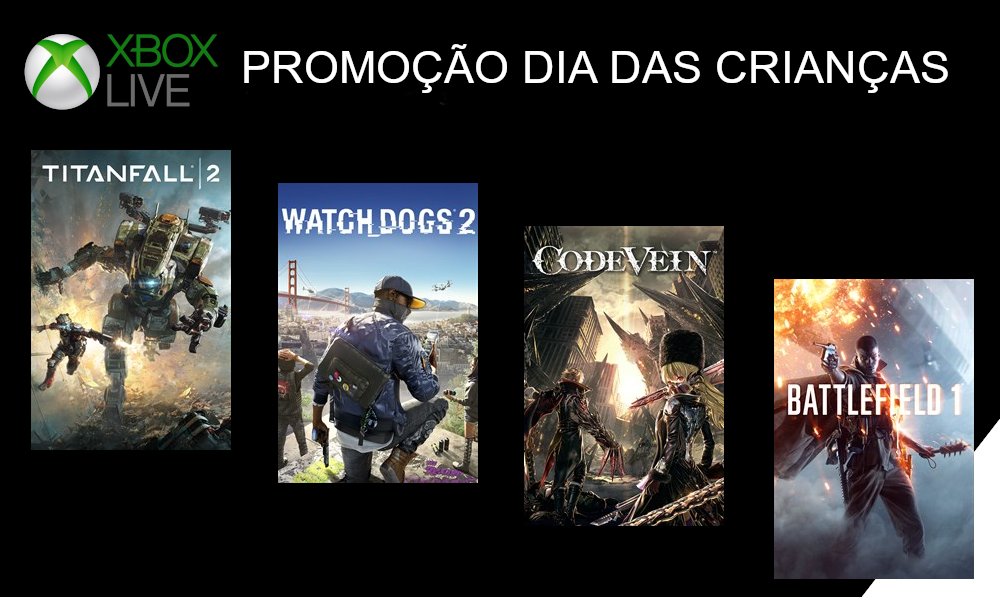 Promoção Games on X: Saldão do Dia das Crianças começando na Xbox Live:    / X